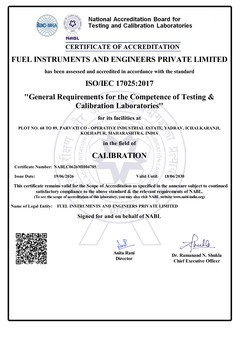 NABL Certificate